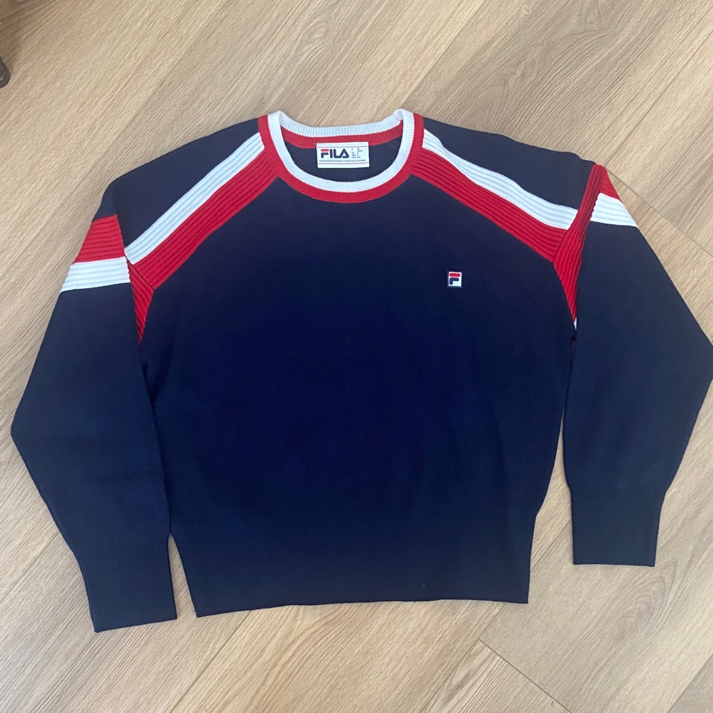 Fila Frankie Sweater Red, White And Blue